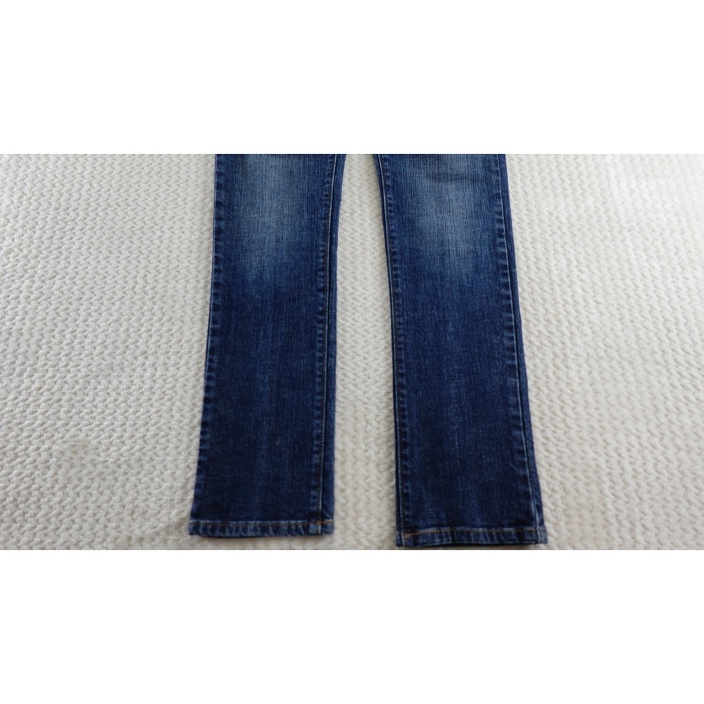 Levi's The Original Jeans Women's 6M Blue Denim Stretch Mid Rise Skinny Leg - Picture 3 of 15